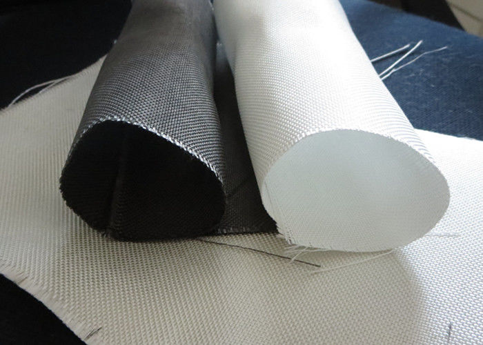 सफेद PTFE लेपित क्षार / गैर-क्षार फ़िल्टर कपड़ा रोल 330 - 900gsm बुना हुआ सादा कपड़ा